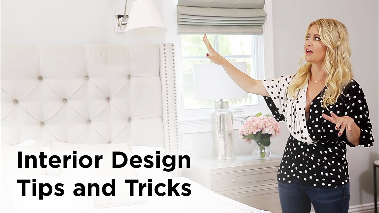 interior design tips and tricks